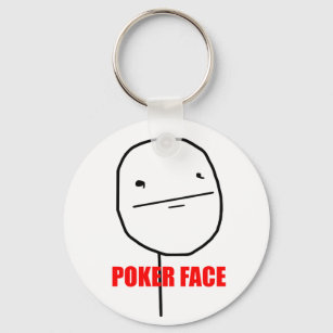 Poker Gesicht - Schlüsselanhänger