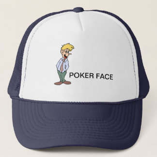 POKER-GESICHT TRUCKERKAPPE