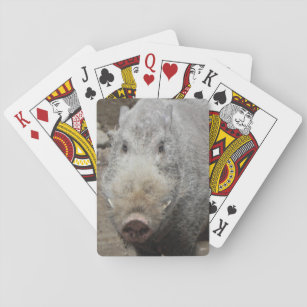 Poker-Gesichts-Spielkarten Spielkarten