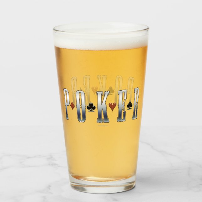 Poker Glas (Vorne (Gefüllt))