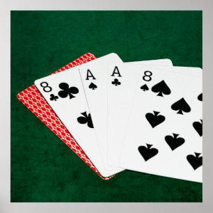Poker Hand - Hand des Toten Poster
