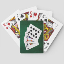 Poker Hände - gerade - zwischen 1 und 10