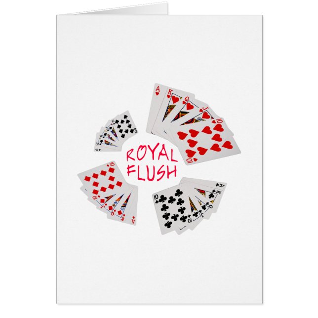 Poker Hands - Royal Flush (Vorne)