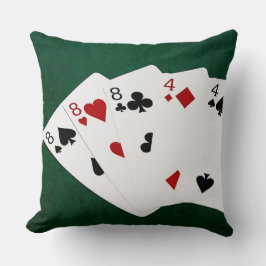 Poker Hands - Vollhaus - Acht und vier Kissen