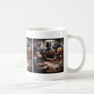 Poker Hunde Kaffee Tasse