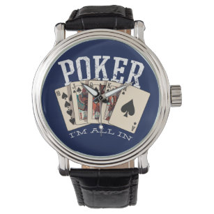Poker im All Armbanduhr