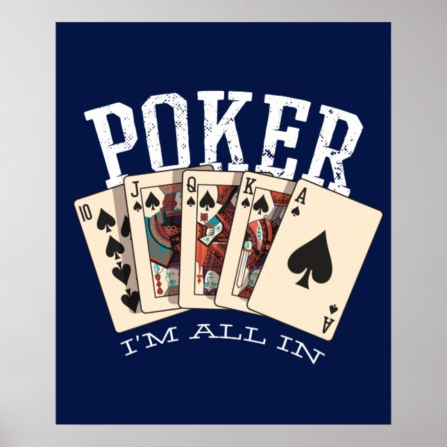 Poker im All Poster (Vorne)