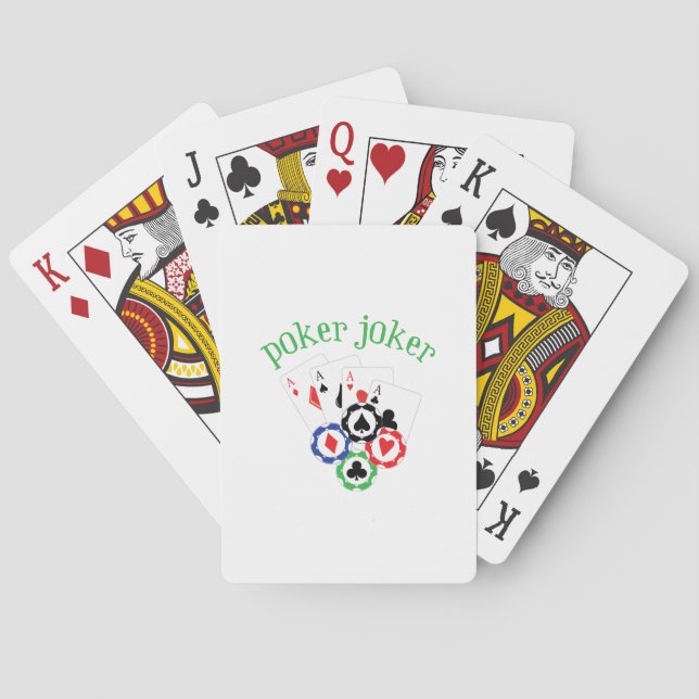 Poker Joker Spielkarten (Rückseite)