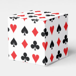 Poker-Karten-Anzüge Geschenkschachtel