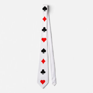 Poker-Karten-Anzugs-Muster: Krawatte/Krawatte Krawatte