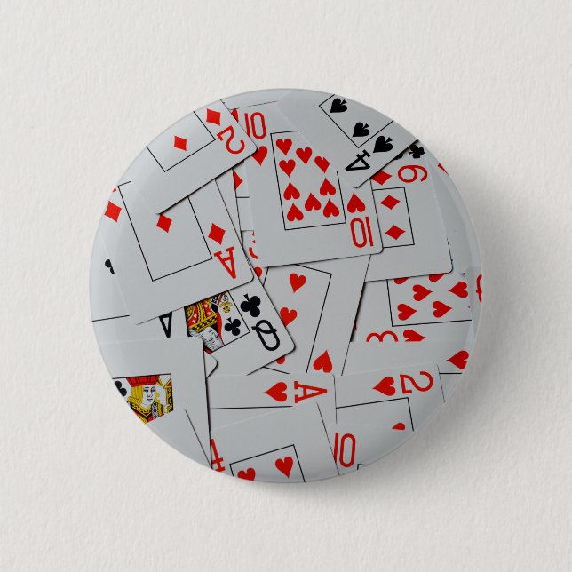 Poker-Karten, Button-Abzeichen Button (Vorderseite)