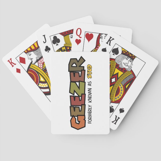 Poker Karten für Omas Spielkarten (Rückseite)