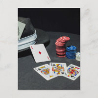 Poker-Karten Gangster-Hut