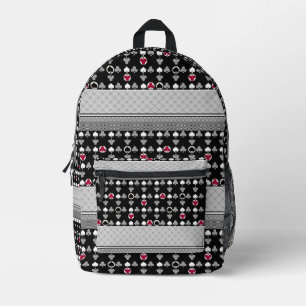 Poker-Kartenspiel Bedruckter Rucksack