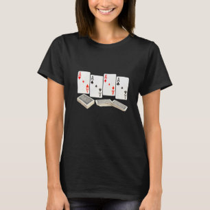 Poker-Kartenspieler-Kartenspiel 2 T-Shirt