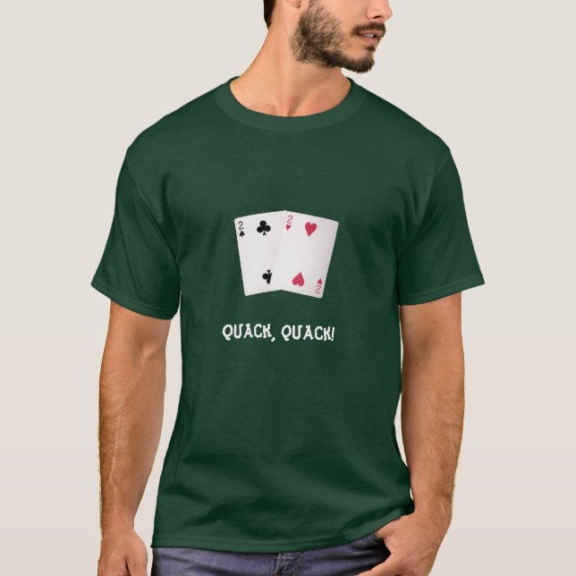 Poker-Kleid T-Shirt (Vorderseite)
