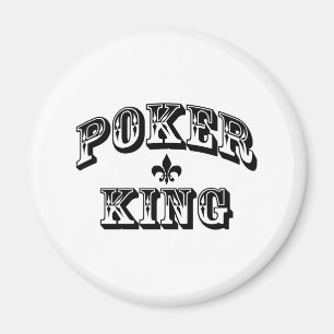 Poker-König Magnet