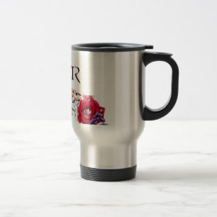 Poker-Königin Reisebecher