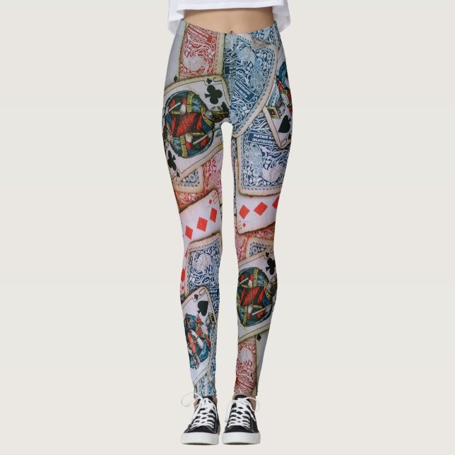 "Poker-" Leggings (Vorderseite)