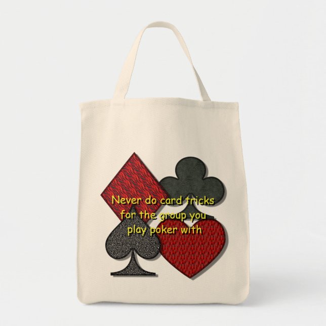 Poker-Magie Tragetasche (Vorne)