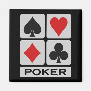Poker-Magnet Magnet