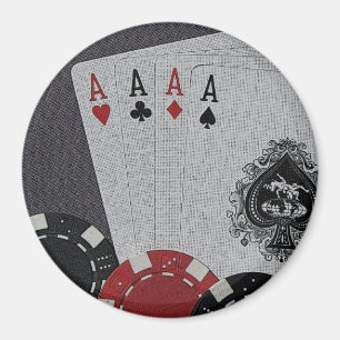 Poker-Magnet Magnet