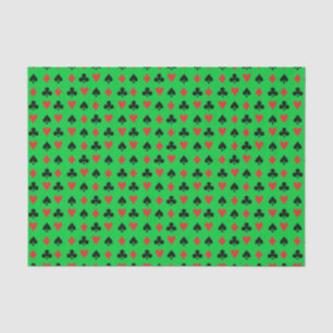 Poker Mini-Card-Anzug Seidenpapier