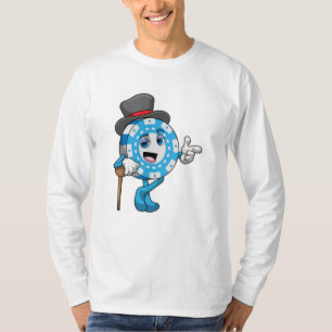 Poker mit Poker T-Shirt