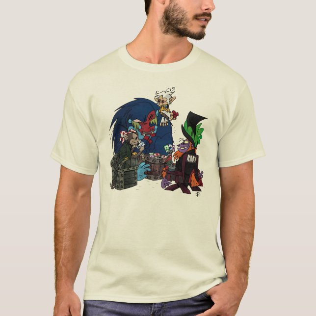 Poker-Nacht T-Shirt (Vorderseite)
