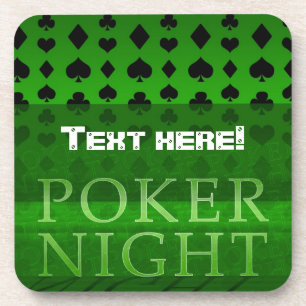 Poker-NachtUntersetzer Untersetzer