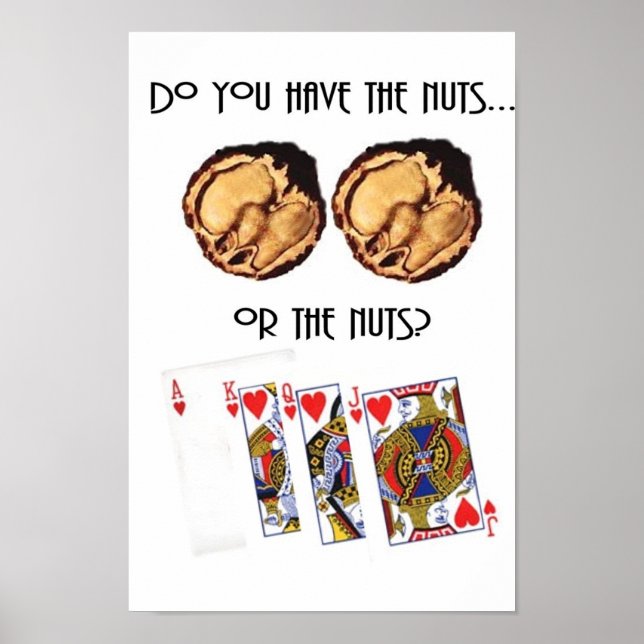 Poker Nuts Poster (Vorne)
