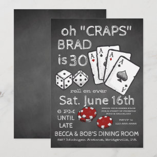 Poker Party Einladung