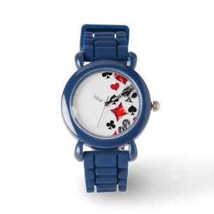 Poker Player Gambler Kartenspielen Anzug Las Vegas Armbanduhr