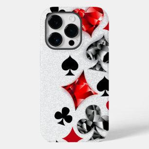 Poker Player Gambler Kartenspielen Anzug Las Vegas Case-Mate iPhone 14 Pro Hülle