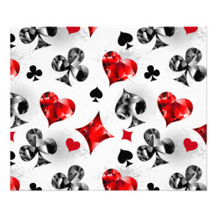 Poker Player Gambler Kartenspielen Anzug Las Vegas Fotodruck