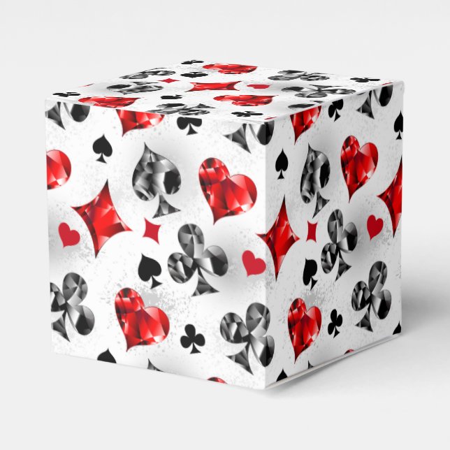 Poker Player Gambler Kartenspielen Anzug Las Vegas Geschenkschachtel (Vorderseite)