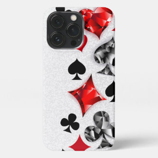 Poker Player Gambler Kartenspielen Anzug Las Vegas iPhone 13 Pro Hülle