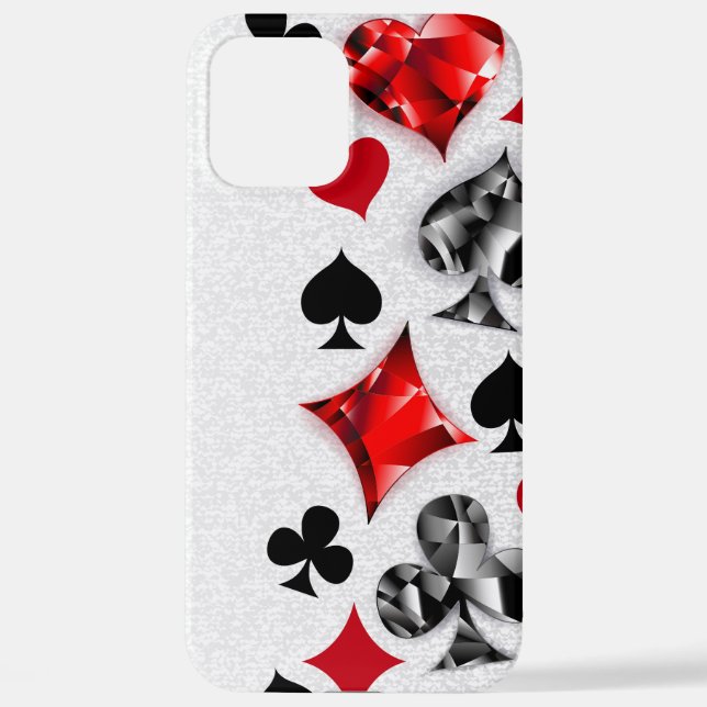 Poker Player Gambler Kartenspielen Anzug Las Vegas iPhone Hülle (Rückseite)
