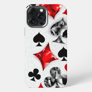Poker Player Gambler Kartenspielen Anzug Las Vegas iPhone 13 Pro Max Hülle