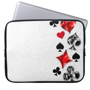 Poker Player Gambler Kartenspielen Anzug Las Vegas Laptopschutzhülle