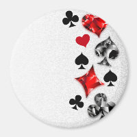 Poker Player Gambler Kartenspielen Anzug Las Vegas