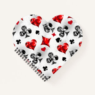 Poker Player Gambler Kartenspielen Anzug Las Vegas Notizbuch