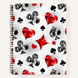 Poker Player Gambler Kartenspielen Anzug Las Vegas Notizbuch