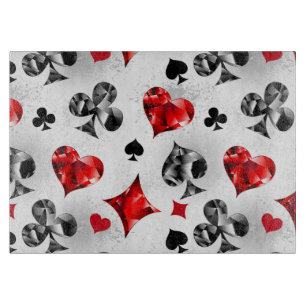 Poker Player Gambler Kartenspielen Anzug Las Vegas Schneidebrett