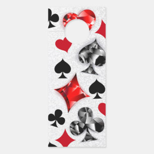 Poker Player Gambler Kartenspielen Anzug Las Vegas Türanhänger