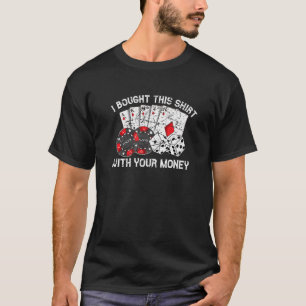 Poker Player Gamino Karten setzen Texas Hold Em T-Shirt