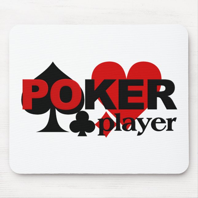 Poker Player-Mousepad Mousepad (Vorne)
