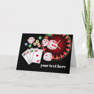 Poker Playing Card, Casino, danke Karte