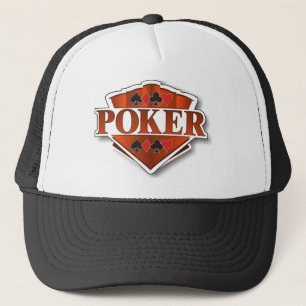 Poker-Schild Truckerkappe
