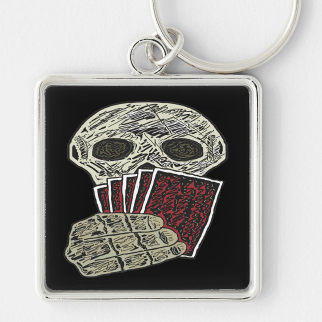 Poker Schlüsselanhänger (Vorne)